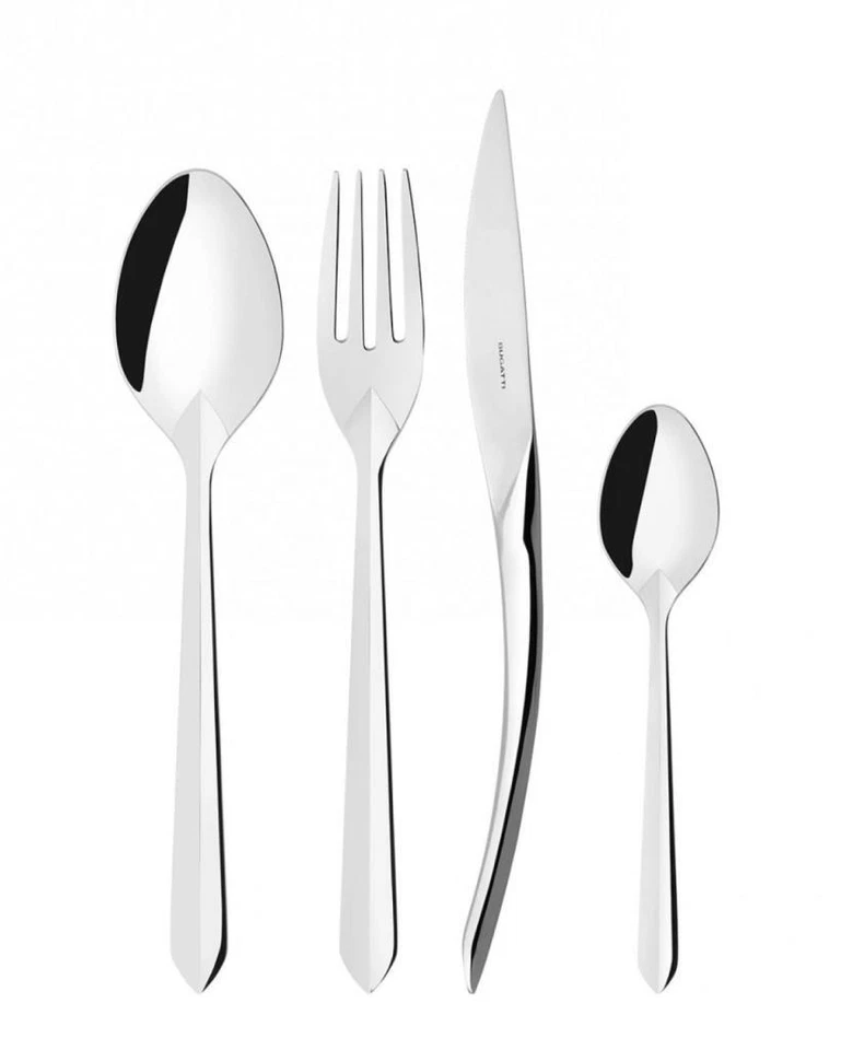 BUGATTI SERVIZIO POSATE 24 PEZZI IN ACCIAIO INOX PER 6 PERSONE - APHRODITE - Imagen 1 de 1