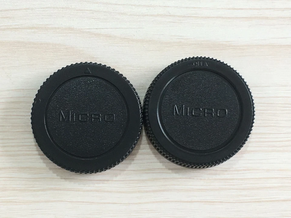 Cubierta de lente trasera + tapa del cuerpo de cámara apta para Panasonic Lumix DMC-GF1 Micro 4/3 M4/3 Foto 1 de 3