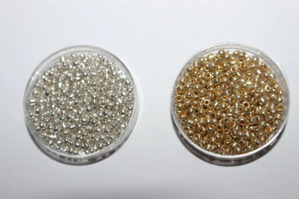 Perles de rocaille rondes diamètre : 2 mm 12/0 couleur et nombre au choix