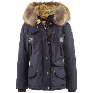 PARAJUMPERS MA35 DORIS Parka Detach Fur 700 Down Jacket Wind-Water-Repell XS-S - Picture 1 of 12