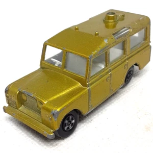 Lesney Matchbox Land Rover Safari No. 12 1965 Gold Made In United Kingdom - Picture 1 of 9