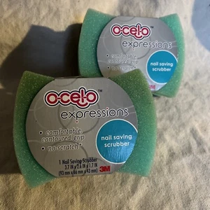 Ocelo Expressions Schwämme auslaufend nagelsparender Wäscher zweier Set grün - Bild 1 von 4