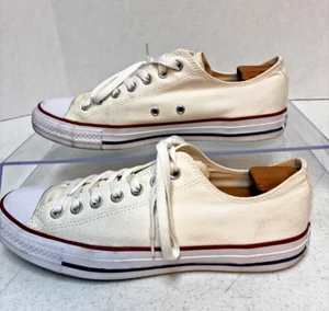 Converse Chuck Taylor All Star Ox M7652 Qhite Low Tops Unisex 9 Mens 11 Womens - Picture 1 of 7