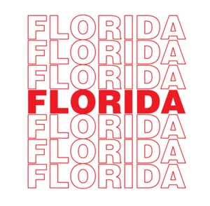 FLORIDA Classic THANK YOU Shopping Bag Trendy Grocery t-shirt Sunshine State FL - Picture 1 of 4