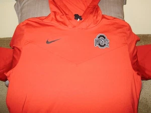 Ohio State Buckeyes NIKE Dri-Fit DN5834-657 Pullover Rojo Sudadera con Capucha Chaqueta Para Hombre XL - Imagen 1 de 10