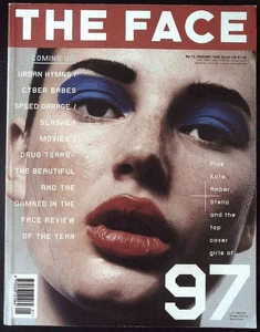 THE FACE January 1998 BRIDGET HALL Amber Valletta KEVIN WILLIAMSON Kate Moss - Picture 1 of 14