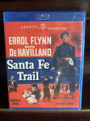 Santa Fe Trail (Blu-ray) Errol Flynn NEW SEALED (US IMPORT) - Image 1 of 2