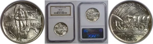 1939-D Oregon Trail Commemorative Half Dollar   NGC MS-67 - Picture 1 of 3