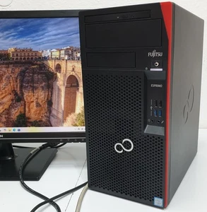 Fujitsu ESPRIMO PC 2TB HDD+256GB SDD 32GB i5-7400 3,0GHz K2200 Windows 11 Pro - Afbeelding 1 van 10