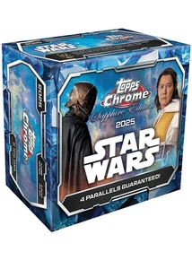 2025 Topps Star Wars Chrome Sapphire Hobby Box (Presale) Order Confirmed - Picture 1 of 6