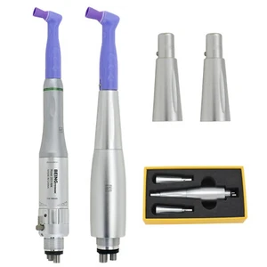 Pieza de mano dental 4:1 Higiene Prophy 3 conos nariz motor de aire 4 orificios giratorios 360° - Imagen 1 de 68