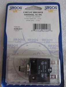 A18C Sea-Dog Line 420820-1 Thermal Circuit Breaker OEM New Factory Boat Parts - Bild 1 von 2