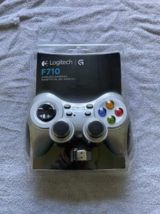 Logitech G F710 Silver Wireless Gamepad for Desktop New (dy) - Picture 1 of 8