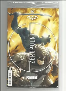 Batman Fortnite Zeropoint Comic Book #3, DC 2021, Cover A Sealed w/ Code - Picture 1 of 2