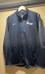 Gonzaga Bulldogs Nike L zipper long sleeve, blue "ZAGS" 100% polyester jacket - Picture 1 of 3