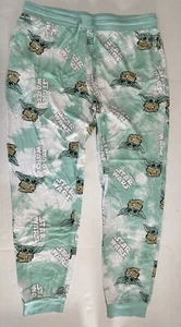 Star Wars Baby Yoda Pajama Lounge Pants Size Extra Large Drawstring Joggers #569 - Picture 1 of 11