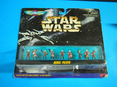 1996 Micro Machines Star Wars REBEL PILOTS Action Figures  - Image 1 of 2