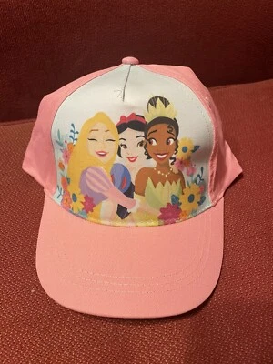 Gorra Disney Princesa Juvenil, Rosa, Nueva con Etiquetas, Tiana/Blancanieves/Rapunzel, Talla Ajustable Foto 1 de 4