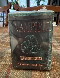 VAMPIRE The Eternal Struggle VTES (JYHAD) Starter Deck - Deckmaster - SEALED - Picture 1 of 6