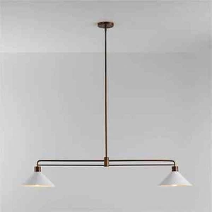 1950 Italian Handmade Living Dining Raw Brass Sputnik Chandelier Modern Light 2 - Picture 1 of 9