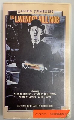 The Lavendar Hill Mob VHS Alec Guinness Stanley Holloway 1951 VHSshopCom Foto 1 de 4