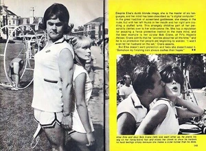 BOB CRANE (HOGAN'S HEROES) & ELKE SOMMER 1967 WICKED DREAMS PICTORIAL - Picture 1 of 2