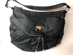 Nine West Black Caravan Shoulder Bag  15 W x 10 H x 5 1/2 D inches - Picture 1 of 10