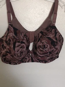42DD - Sujetador Floral Torrid Curves Roses Cobertura Completa Bajo Alambre - Imagen 1 de 6