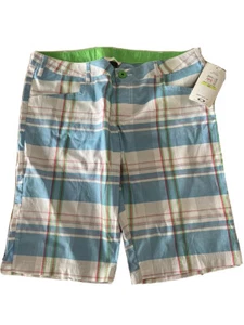 Oakley Womens New Wave Short Brilliant Blue Size 30 new - Picture 1 of 3