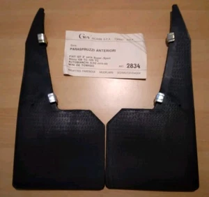 Mini de Tomaso Fiat Ritmo 105 Fiat 127 Third Series A112 79-82 Mudflaps Front - Picture 1 of 2