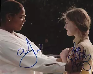 FOTO REIMPRESA REINA LATIFAH DAKOTA FANNING 8X10 FIRMADA HOMBRE AUTOGRAFIADO REGALO CUEVA - Imagen 1 de 1