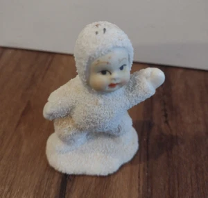 Antique Vintage German Porcelain or Bisque Snow Baby Figurine Holiday Christmas - Picture 1 of 7