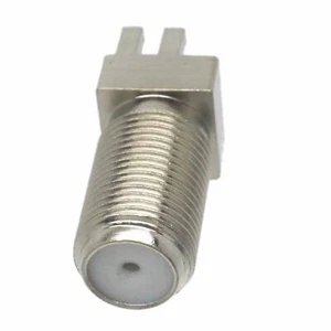 Coaxial connector DVB-T TV F Female End Launch jack 1.6mm PCB edge mount solder - Picture 1 of 4