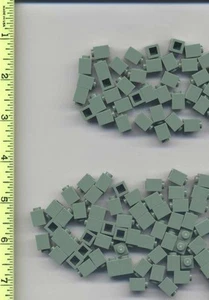 LEGO x 100 Sand Green Brick 1 x 1 NEW bulk lot 3005 9474 10185 - Imagen 1 de 1