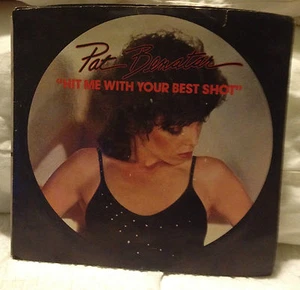 PAT BENATAR HIT ME WITH YOUR BEST SHOT 7'' 45 VINYL. - Picture 1 of 1