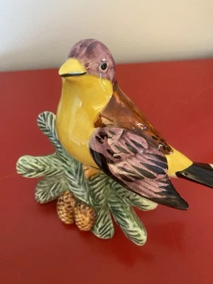 Stangl Bird #3925 Magnolia Warbler - Perfect and Excellent Condition - Image 1 of 4