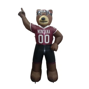 University of Montana 7FT Tall Inflatable "Monte" Mascot for Tailgating/Yard - Picture 1 of 1