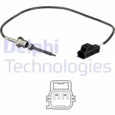 Capteur de température d'échappement TS30149 DELPHI pour VOLVO S60 I V70 II - Photo 1/4