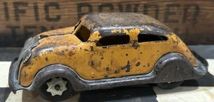 RARE 1940’s Marx Pressed Steel Friction Drive Toy Car HA-52 - Picture 1 of 8