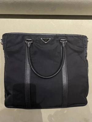 Bolso de Mano Prada Nylon Cuero Saffiano (2VG034) Foto 1 de 4