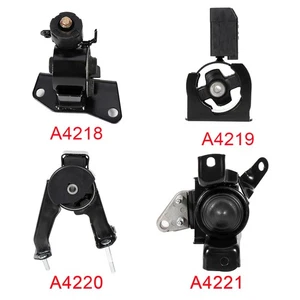 Juego de 4 soportes de motor y transmisión para Toyota Corolla 1.8L 03-08 A4219 A4221 A4220 A4218 - Imagen 1 de 8