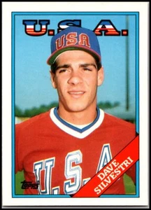 Dave Silvestri 1988 Topps Traded #107T - novato radiocontrol ¡envío gratuito! - Imagen 1 de 2