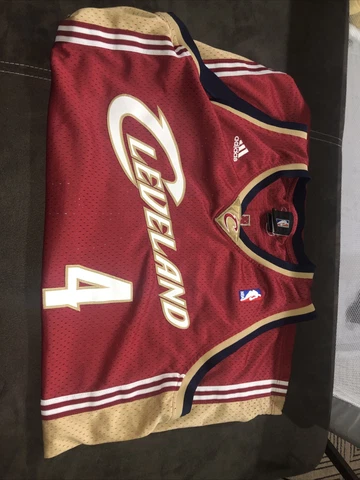 BEN WALLACE CLEVELAND CAVALIERS ADIDAS Swingman Jersey Men SEWN XL +2 Authentic Cover
