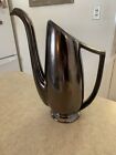 Red Wing Pottery Concord Pitcher MCM Brown Gunmetal Glaze