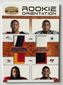 Dez Bryant/DeMaryius Thomas Gridiron Rookie Orientation QUAD PRIME PATCH /25 - Picture 1 of 2