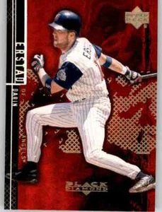 2000 Upper Deck Black Diamond Darin Erstad Foil Insert MLB PWE UD Angels #3 - Picture 1 of 2