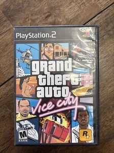 Grand Theft Auto: Vice City (Sony PlayStation 2, 2002) komplett mit Handbuch Hülle - Bild 1 von 6