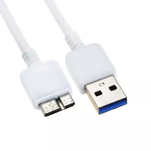 3ft Micro USB 3.0 Data Cable Cord for Seagate SRD00F1 1TB External Hard Drive - Picture 1 of 4