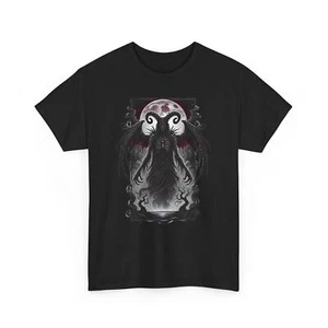 Demon Lord Dark Gothic Winged Demon Grafik T-Shirt für Halloween und Horror Liebhaber - Bild 1 von 13