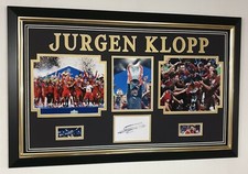 New Jurgen Klopp Signed Card and Photo Autographed Display Aftal Dealer COA